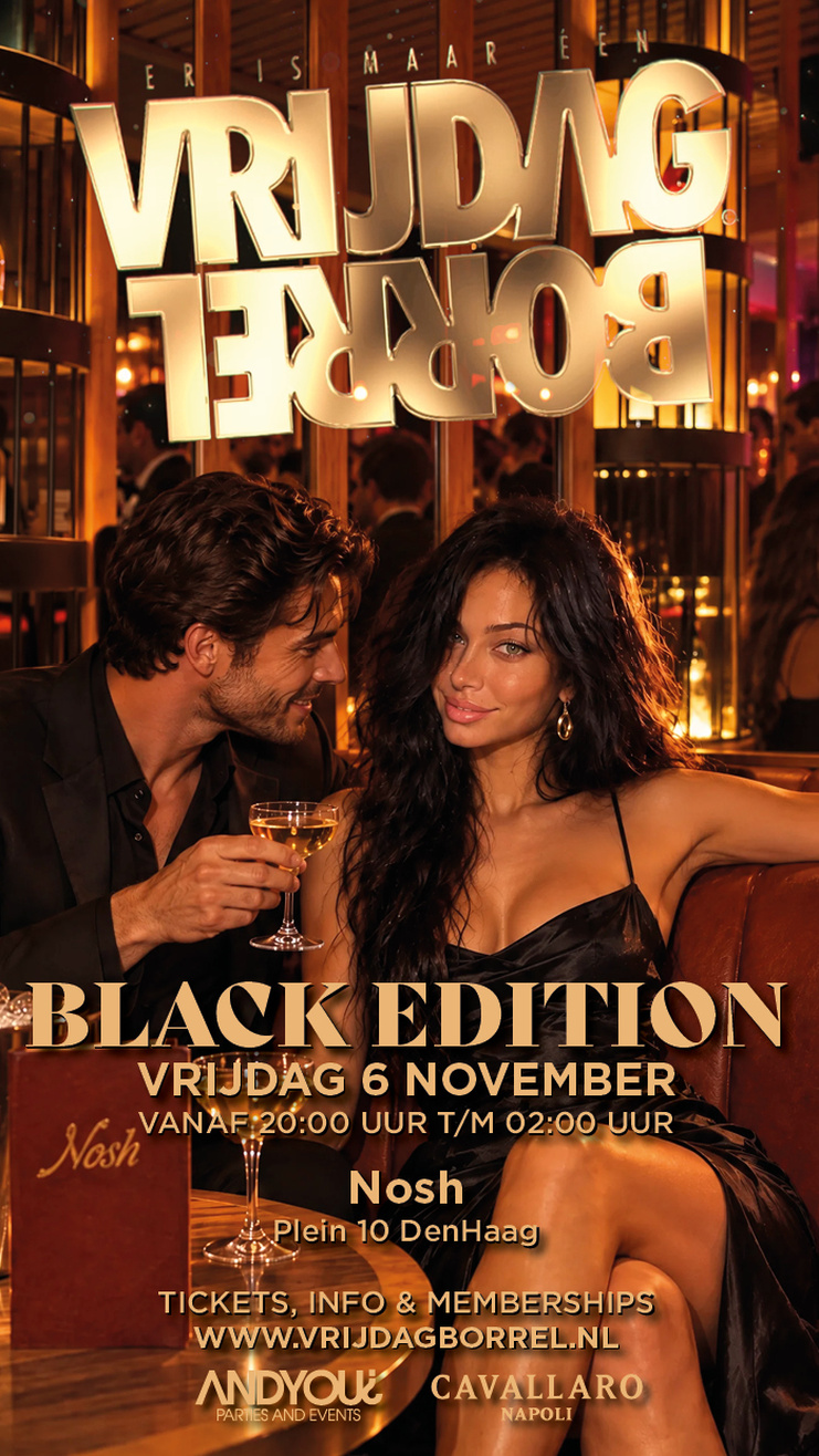 Vrijdagborrel: Black Edition